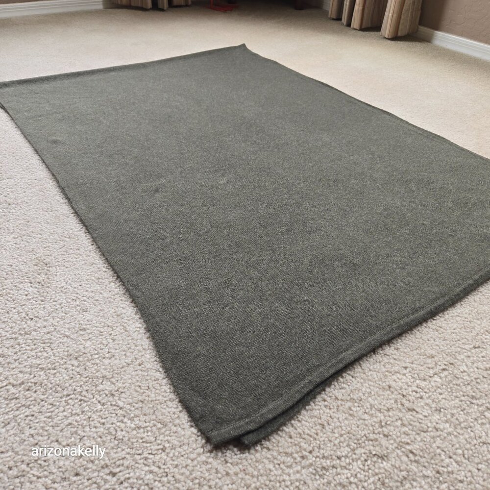 NWT Cashmere Scarf Wrap Green Charter Club - Picture 2 of 10